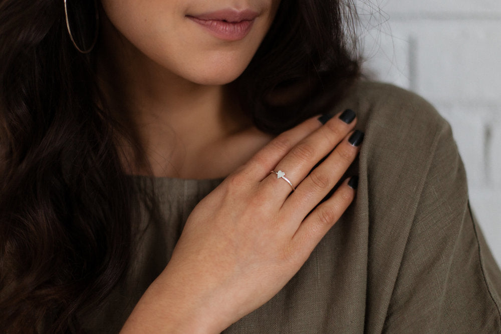 Tiny Heart Ring