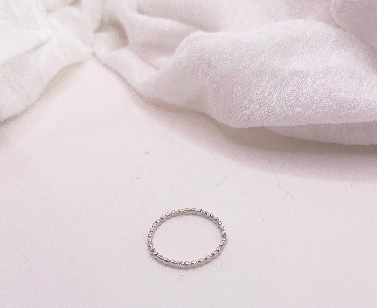 Beaded Stacking Ring