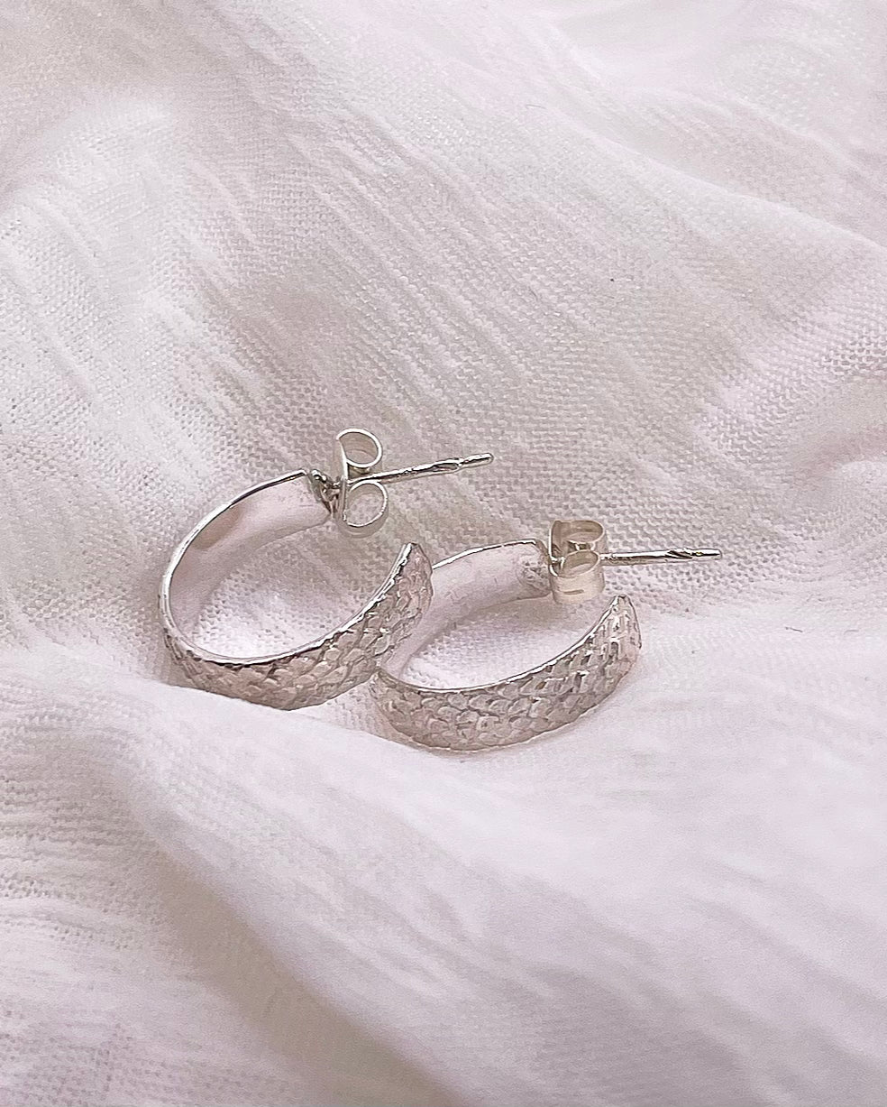 Small Serpent Hoops