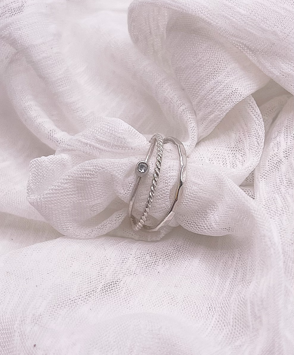 The Tiniest Diamond Ring