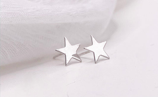 Silver Star Studs