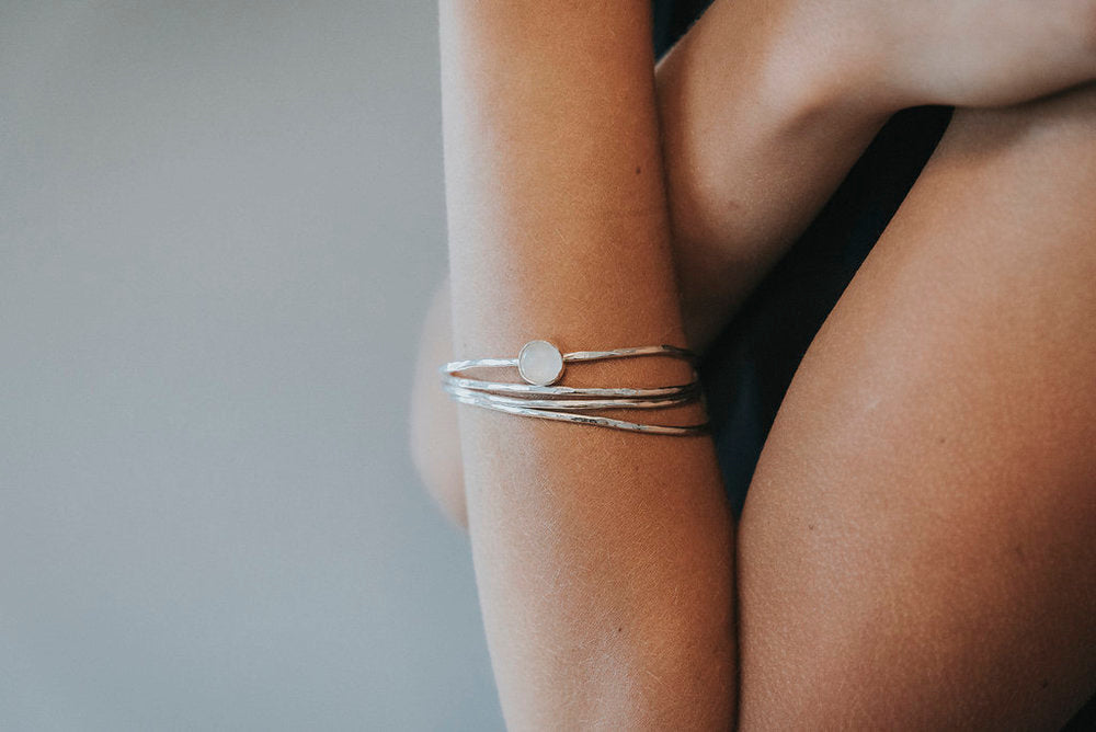 Moonstone Bangle