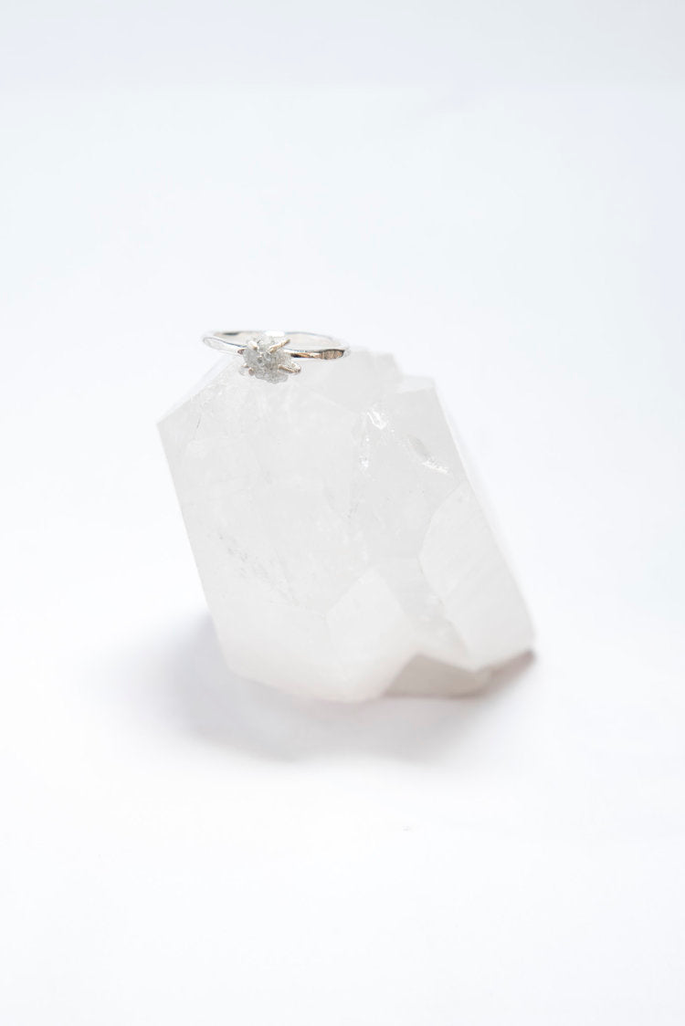 Raw Diamond Ring