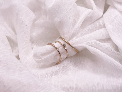 The Tiniest Diamond Ring