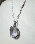 Sterling Silver Fingerprint Necklace