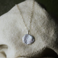 Sterling Silver Pup Print Necklace