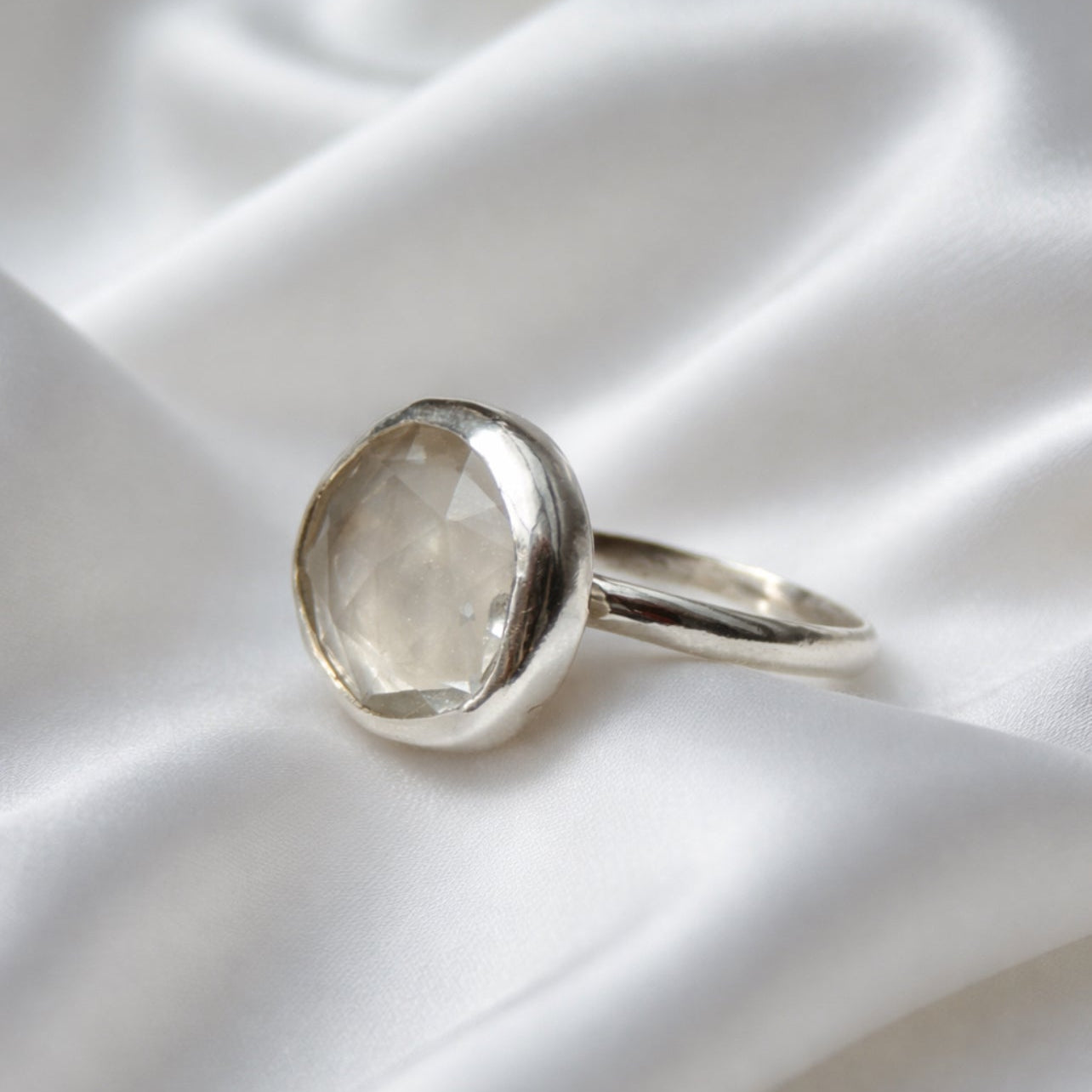 Sterling Silver Solen Ring