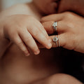 Sterling Silver Petite Fingerprint Ring
