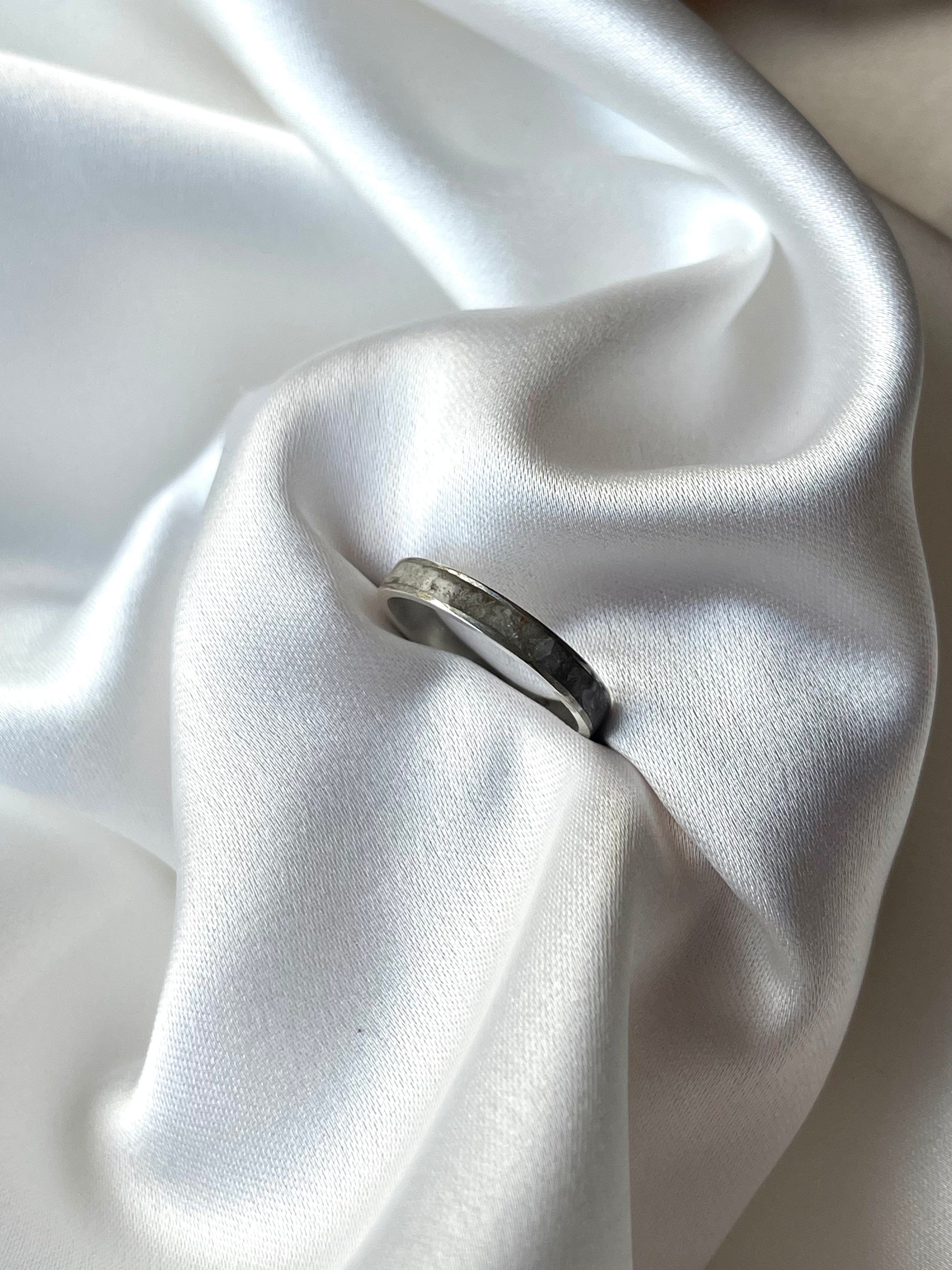 Sterling Silver Relic Band
