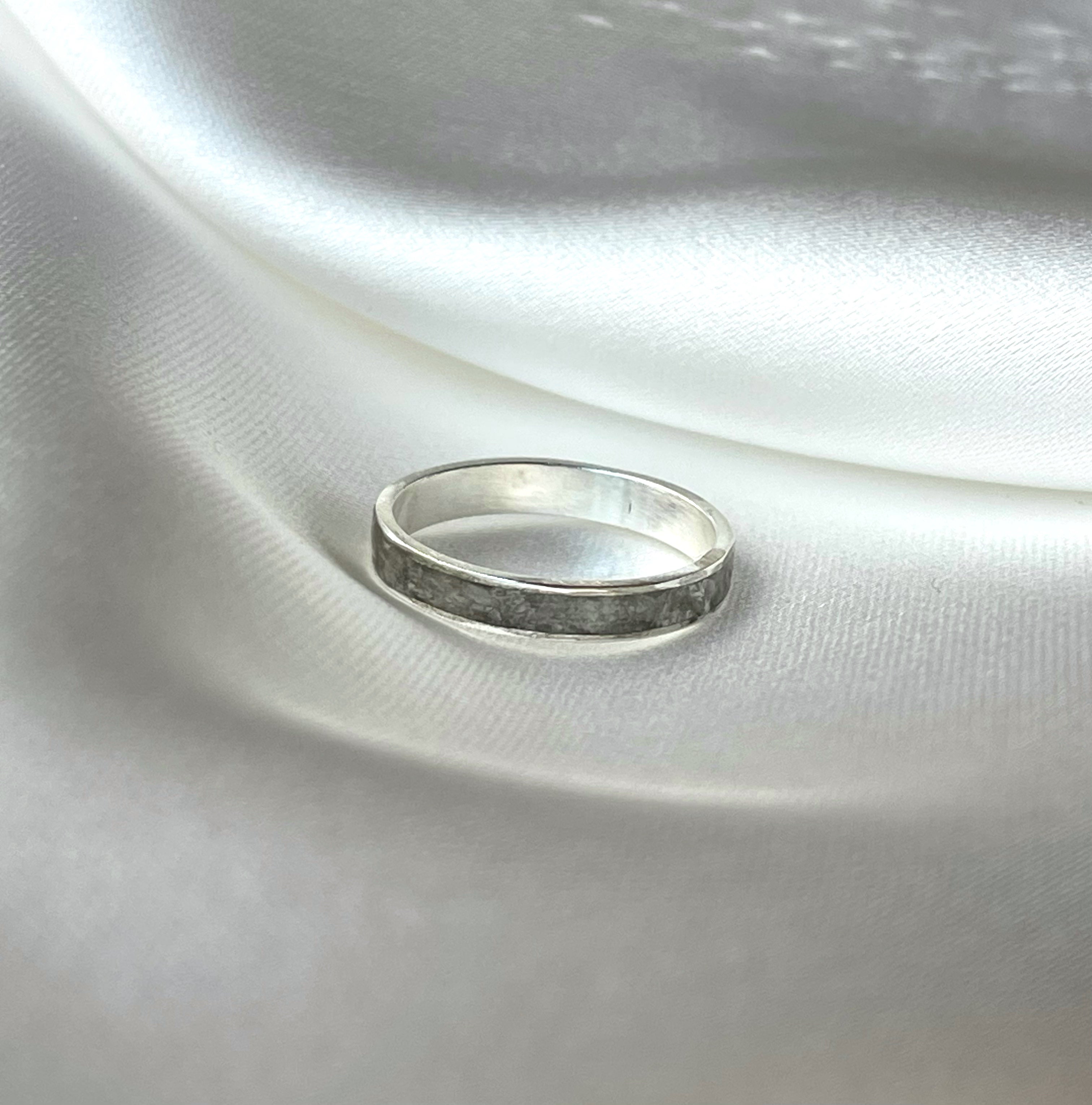 Sterling Silver Relic Band