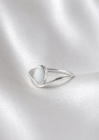 Sterling Silver Soft Tide Ring