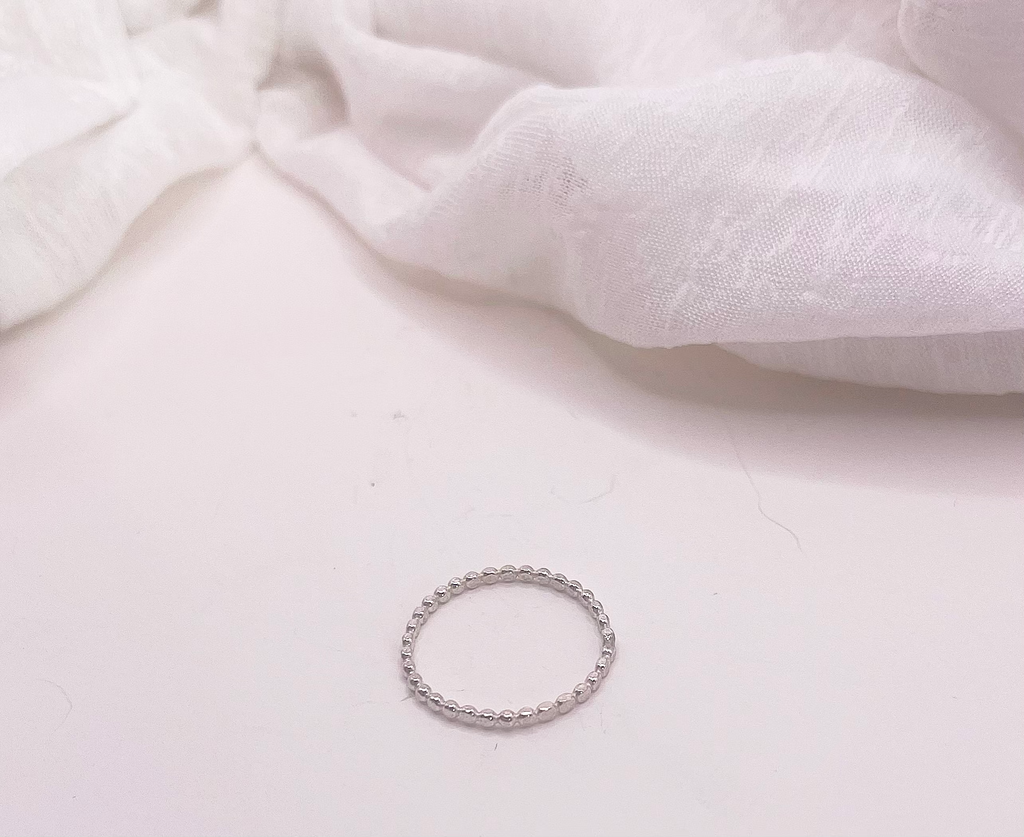 Beaded Stacking Ring