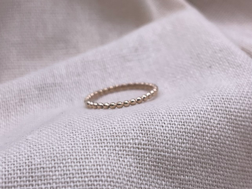 Beaded Stacking Ring
