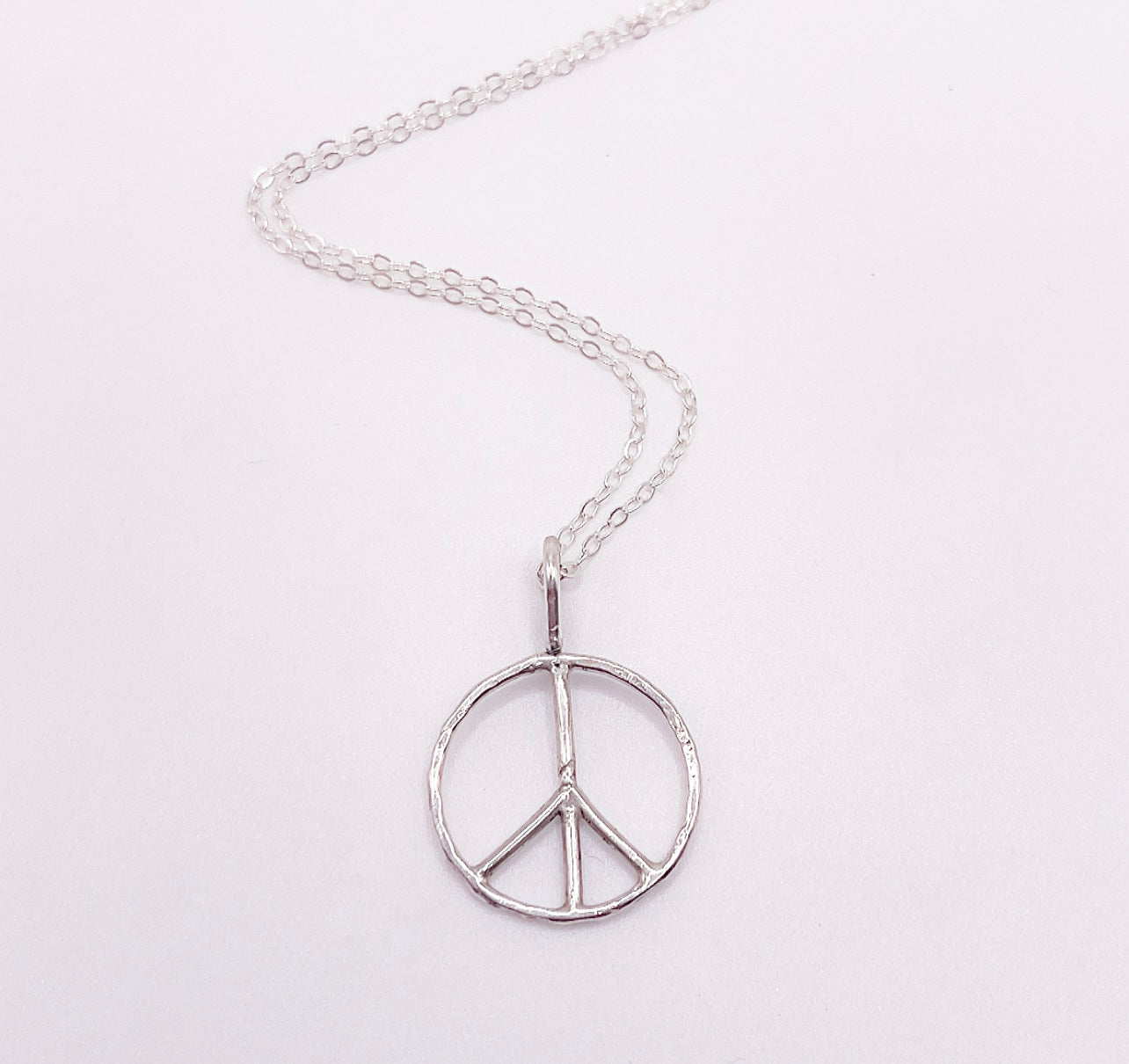 Peace Sign Necklace