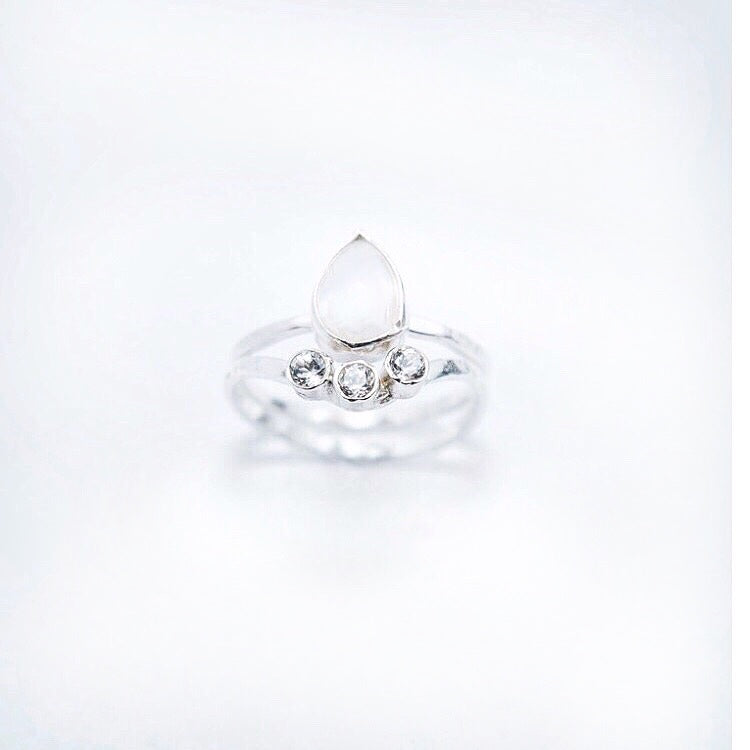 Sterling Silver Orion Ring Set