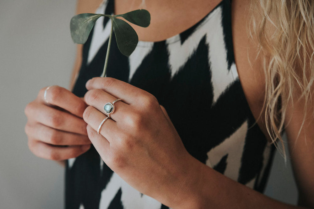 Labradorite Ring