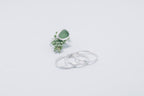 Green Sea Glass Stacking Set