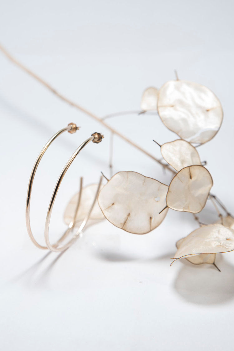 The Hoops in Gold Filled