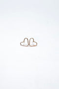 Heart Studs in Gold Filled