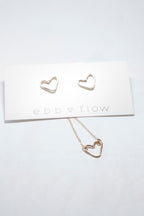 Heart Set in Gold Filled