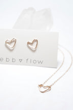 Heart Set in Gold Filled